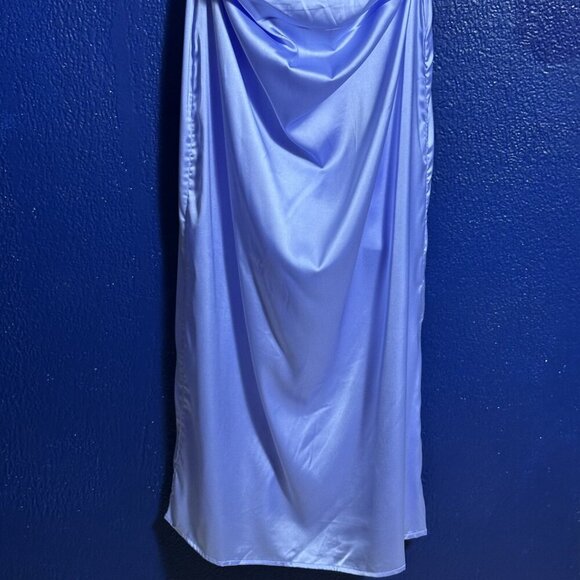 Hello Molly Fortune Seeker Midi Dress Blue Semi-lined Slight-stretch Party - Picture 6 of 15